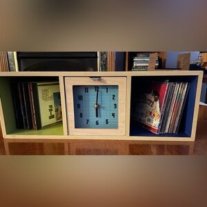 Art Deco Room Essentials CD Holder/Clock